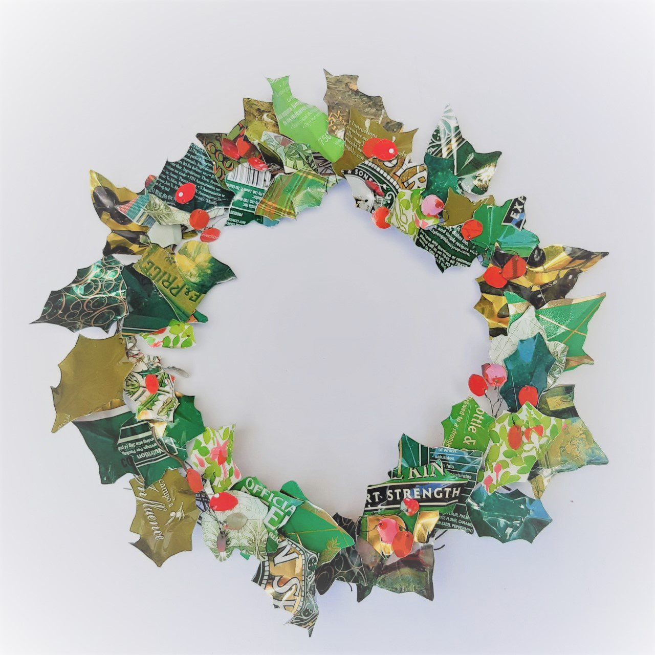 new date! Tinworks: Tin Wreath Making Workshop